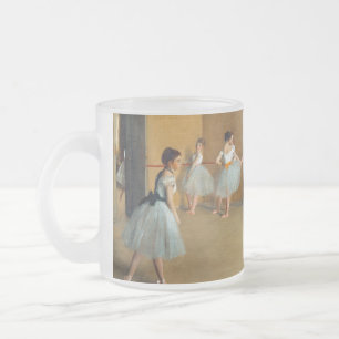 Caneca De Café Vidro Jateado Edgar Degas A Dança Foyer na Ópera