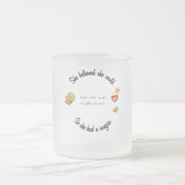 Caneca De Café Vidro Jateado Ela Acreditava Que Podia Então Tinha Sangria