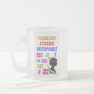 Caneca De Café Vidro Jateado Ela É Incessível E Forte