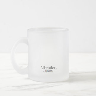 Caneca De Café Vidro Jateado Elegante Mug
