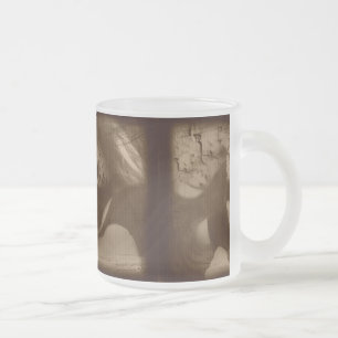Caneca De Café Vidro Jateado Entregar à Tentação