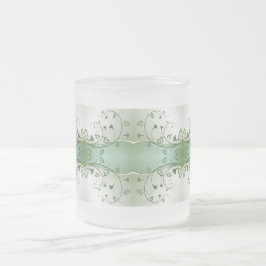 Caneca De Café Vidro Jateado Estilos Clássicos de Rolagem