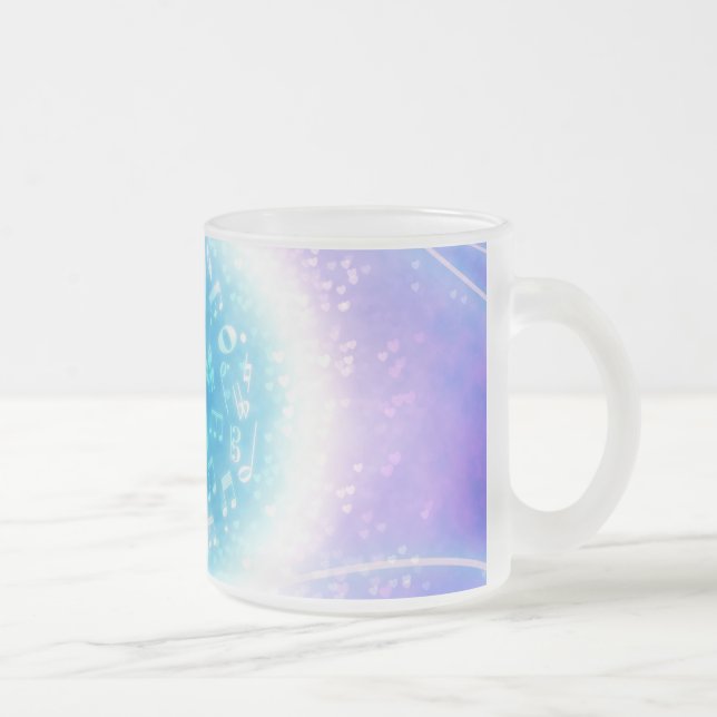 Caneca De Café Vidro Jateado Fada (Direita)