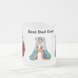 Caneca De Café Vidro Jateado Father’s Day Gift for Dad \ Best Dad Ever