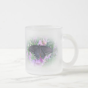 Caneca De Café Vidro Jateado Female Spicebush