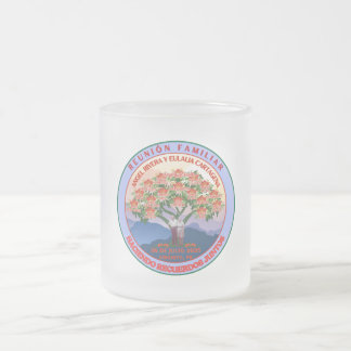 Caneca De Café Vidro Jateado Filiar de Reunión de Vidro Alimentado