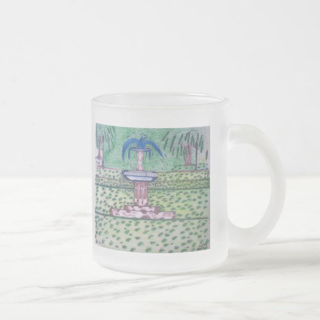 Caneca De Café Vidro Jateado Forsyth Park-mug (Direita)
