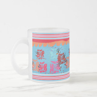 Caneca De Café Vidro Jateado Fosco
