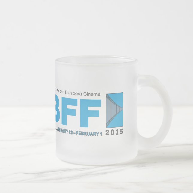 Caneca De Café Vidro Jateado fosco 2015 SDBBF (Direita)