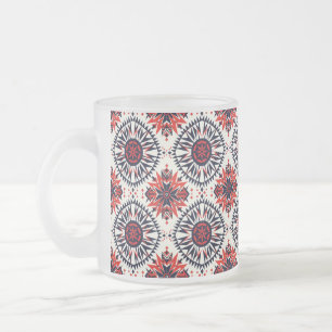 Caneca De Café Vidro Jateado Fosco de 296 ml de Sapphire "Cosmic Interlock" ref