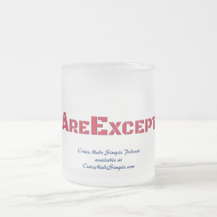 Caneca De Café Vidro Jateado Fosco de café CMS