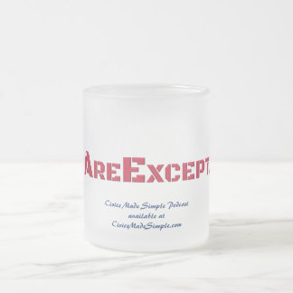 Caneca De Café Vidro Jateado Fosco de café CMS