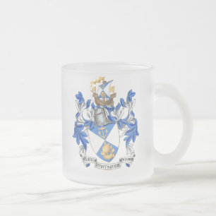 Caneca De Café Vidro Jateado Fosco JFN 10oz Mug