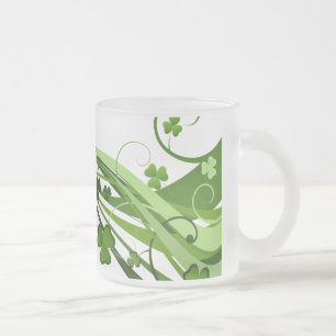 Caneca De Café Vidro Jateado Fosco Mug-Rua. Capas de Patrick