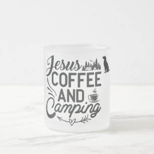 Caneca De Café Vidro Jateado Fosco Vidro