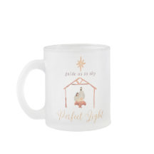 Fosco Vidro Natal De 10 Oz Coffee Mug