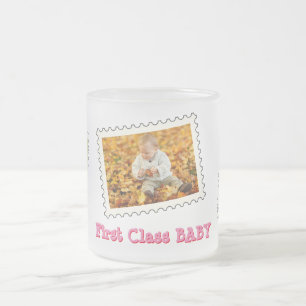 Caneca De Café Vidro Jateado Foto personalizada do Best Baby Ever 3 da melhor c