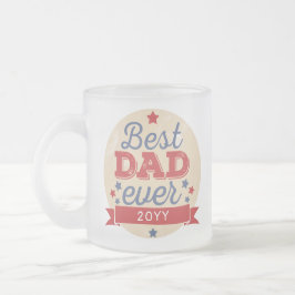 Caneca De Café Vidro Jateado Foto Retroativa de Estrelas Patrióticas do Melhor 