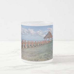 Caneca De Café Vidro Jateado Gazebo mexicano
