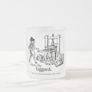 Caneca De Café Vidro Jateado Getting Frisket (caneca)