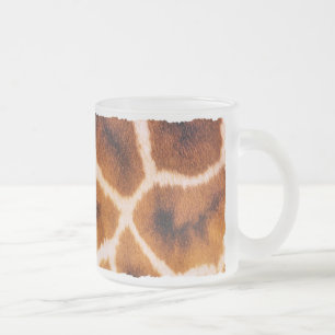 CANECA DE CAFÉ VIDRO JATEADO GIRAFFFES