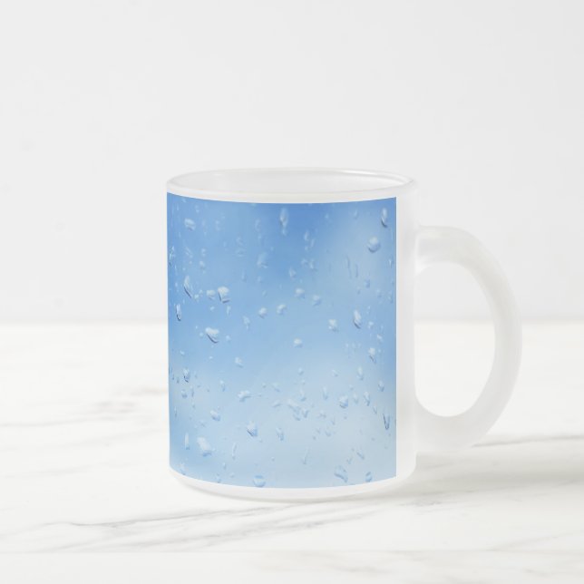 Caneca De Café Vidro Jateado gotículas (Direita)