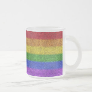 Caneca De Café Vidro Jateado Gradação da Brilhante de Queda