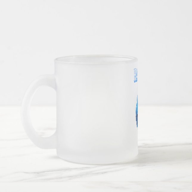 Caneca De Café Vidro Jateado Halloween Blaze Trio Coffee Mug (Esquerda)