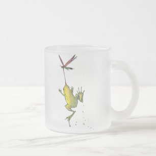 Caneca De Café Vidro Jateado Hitchin um passeio