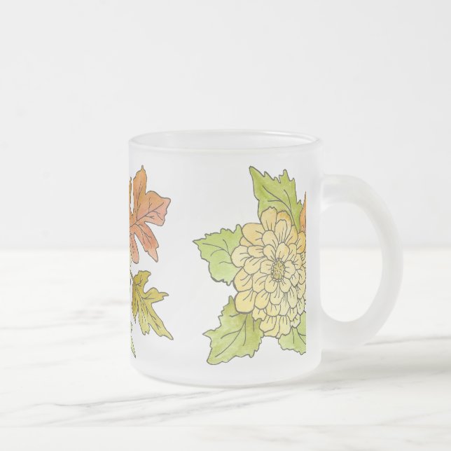 Caneca De Café Vidro Jateado Hot Cider Mug (Direita)