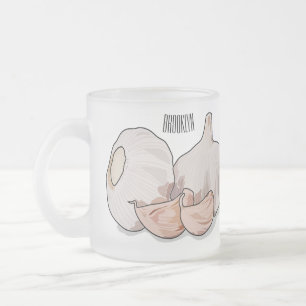 Caneca De Café Vidro Jateado Ilustração de desenho em quadrinhos