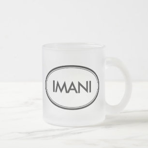Caneca De Café Vidro Jateado Imani