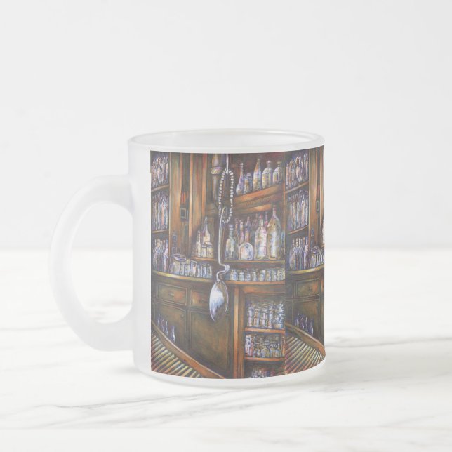 Caneca De Café Vidro Jateado Implicitamente Compreendido (Esquerda)