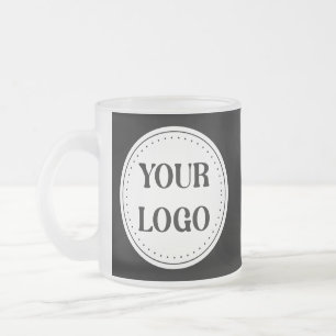 Caneca De Café Vidro Jateado Inteligente, contemporâneo, polido e personalizáve