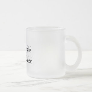 Caneca De Café Vidro Jateado Irmãzinha com Camisetas do Irmão Mais Velho e Pres