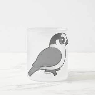 Caneca De Café Vidro Jateado Jay cinzento