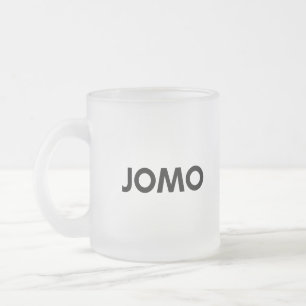 Caneca De Café Vidro Jateado jomo