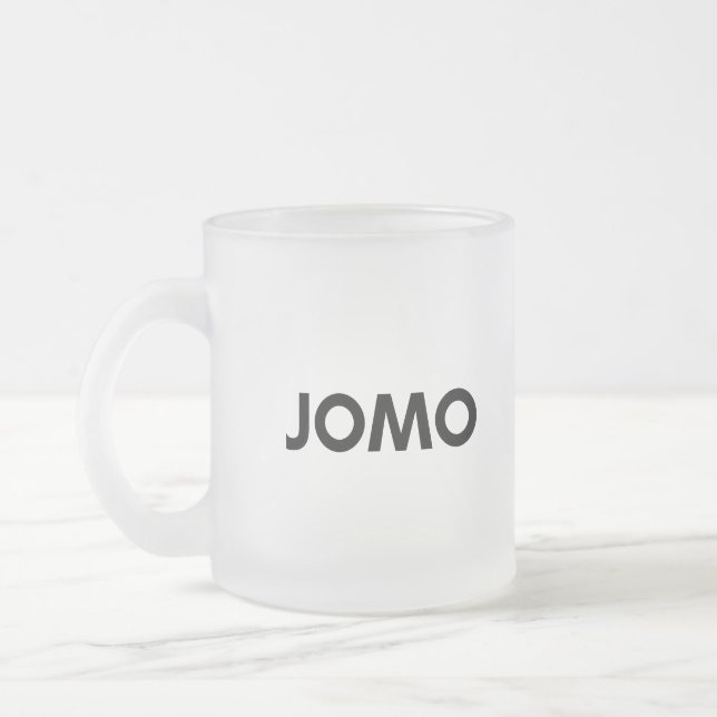 Caneca De Café Vidro Jateado jomo (Esquerda)