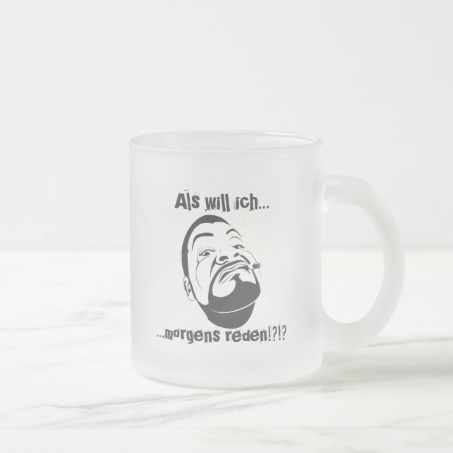 Caneca De Café Vidro Jateado Koksmann am Morgen (Direita)