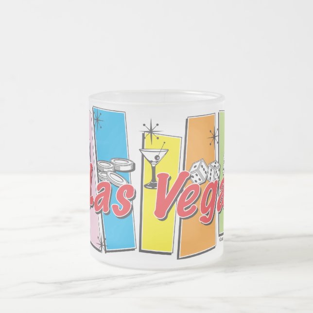 Caneca De Café Vidro Jateado Las Vegas- (Centro)