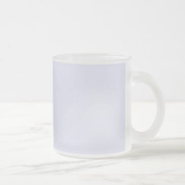 Caneca De Café Vidro Jateado Lavanda