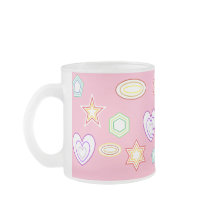 Light Pink shapes mug