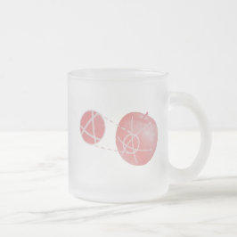 Caneca De Café Vidro Jateado Local flatness explained with red and green apples