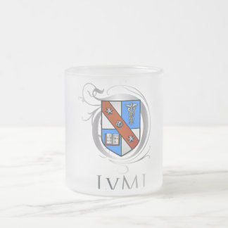 Caneca De Café Vidro Jateado Logotipo de Mises