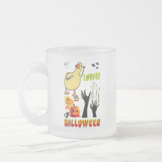Caneca De Café Vidro Jateado Louder Drinkware Esmagando Boo Zumbi Halloween