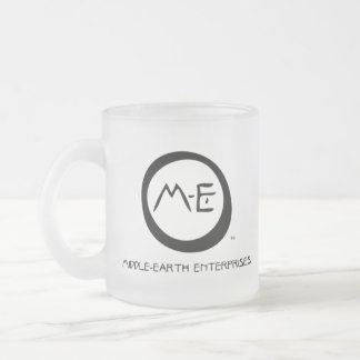 Caneca De Café Vidro Jateado M-E MIDDLE EARTH ENTERPRISES™ Fosco