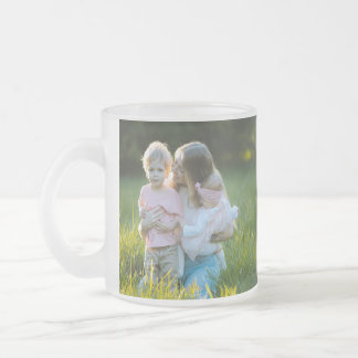Caneca De Café Vidro Jateado Mãe, Obrigados para tudo o que a Photo Mug dá