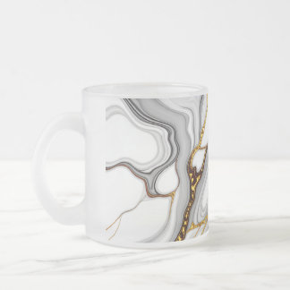 Caneca De Café Vidro Jateado Marble Pattern Mug & Cup