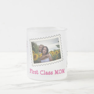 Caneca De Café Vidro Jateado Melhores fotos personalizadas MOM de primeira clas