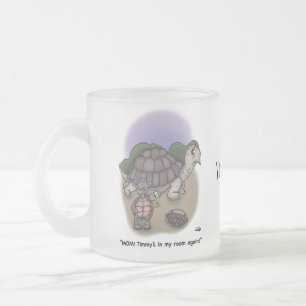 Caneca De Café Vidro Jateado Meu quarto